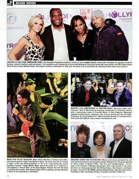 Music Connection Article